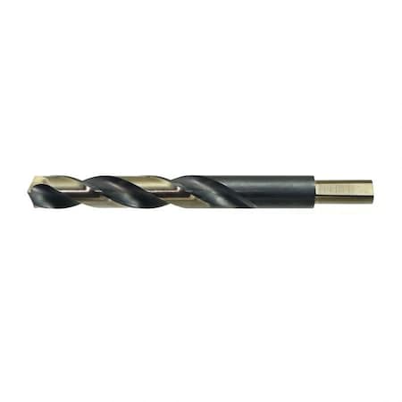 Nitro Reduced Shank Drill, Imperial Mechanics Length, Series 1045N, 2964 Drill Size, Fraction, 04531 1045N129